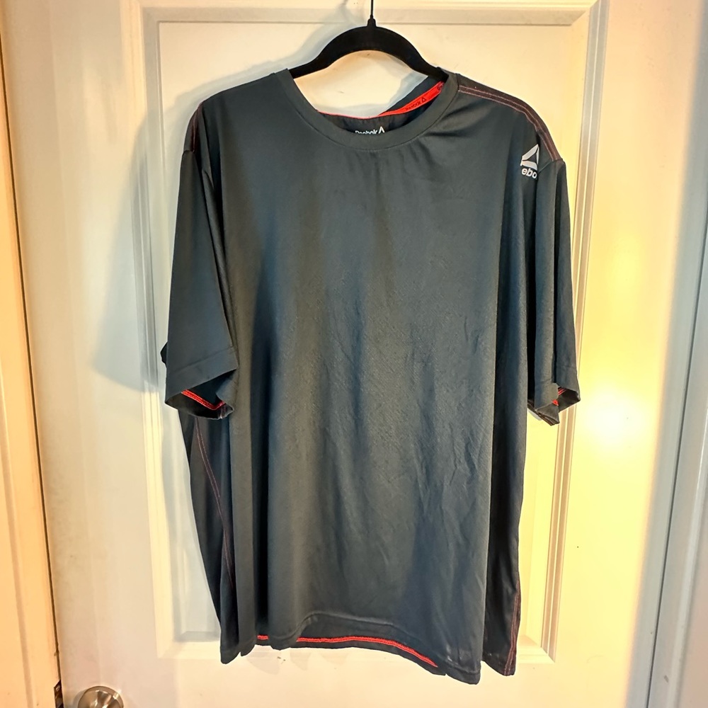 Reebok Black with Red athletic shirt, size 2XL